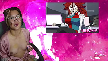 FILL ME UP LIKE HOW HE DID ANDROID 18 – Reacting To Hinca P&#039_s Perfect Cell ExotiqFox Solo Gooner Girl Masturbation