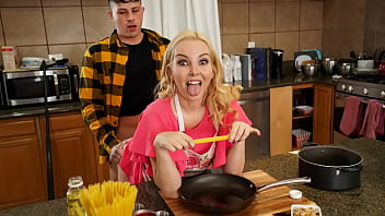 Hot Blonde MILF Chef Fucked Live While Hosting Her Show Hot Blonde MILF Chef Fucked Live While Hosting Her Show