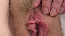 Mature Pussy And Clitoris Close Up. Chubby Milf Masturbates Her Hairy Cunt. Home Fetish. ASMR.