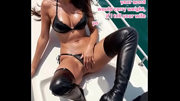 A Good Catch – AI Illustrated Leather Porn Dream