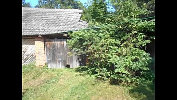 Russian Petka Jerks Off His Dick In His Rural Yard! Russian Petka Jerks Off His Dick In His Rural Yard!