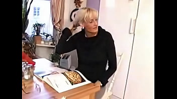 Blonde Mature Fucked In The Kitchen