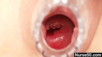 Skinny Milf Nora Opens Pussy With Speculum Spreader