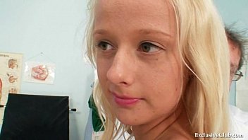 Vagina Exam Of An Attractive Sexy Blonde