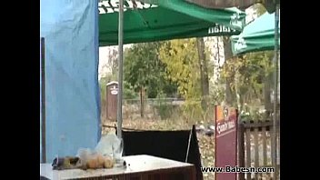 Fucking Hot Red-head In Public