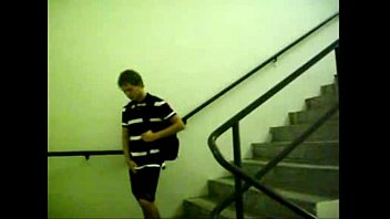 College Boy Stairwell Jerk Off College Boy Stairwell Jerk Off