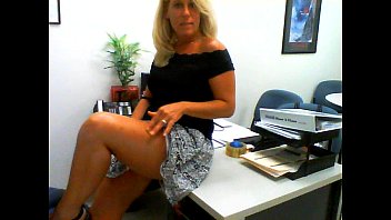 Horny Milf Masturbates In Her Office Horny Milf Masturbates In Her Office