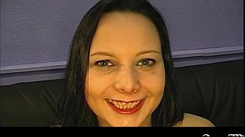Shaved Brunette Teen Fingers Her Pussy11 Widescreen TSO[44]