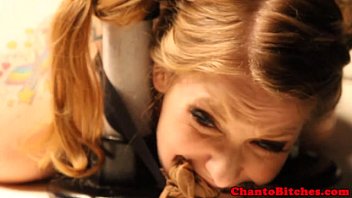 Lezdom Mistress Rules Over Worthless Sub