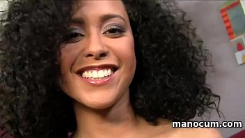 Sensual Mulatta Rubbing Horny Shaft Against Her Soft Pussy Sensual Mulatta Rubbing Horny Shaft Against Her Soft Pussy