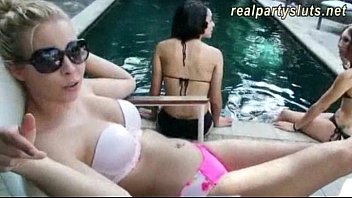 Pool House Party Turns Into A Hardcore Sex Orgy Pool House Party Turns Into A Hardcore Sex Orgy