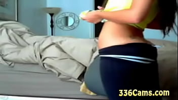 Sexy Brunette Teen With Smile On Yellow T-Shirt Play On Webcam Sexy Brunette Teen With Smile On Yellow T-Shirt Play On Webcam