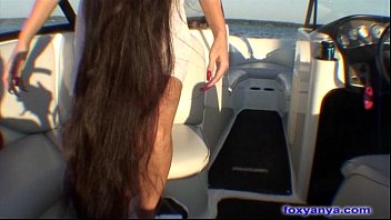 Foxy Anya Blows And Bangs Cock For Titty Cumshot