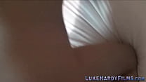 Busty Brunette Sucking Luke Hardy Busty Brunette Sucking Luke Hardy