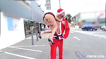 MAMACITAZ (Nikki Litte, Juan Lucho) Big Ass Spanish Girl Celebrates Christmas With Outdoor Sex