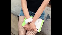 Sexo Por Dinero En La Calle A Linda Chava Mexicana De 18a&ntilde;os Le Ofrezco Dinero En La Plaza Para Que Me Ense&Ntilde;e Sus Grandes Tetas En Publico Samantha 18 A&ntilde;os Parte 2