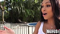 Ebony Babe's Anal Vacation Mofos.com