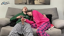 1WINPORN Handjob Cum Compilation Little Step Sister Jerking Off Step Brother Big Dick For Cumshot