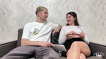 Step Sis Came Home From School And Asked Step Bro To Help With Homework But He Want Handjob For It!!