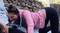 Outdoor Sex With 18yo Hot Brunette Teen Babe