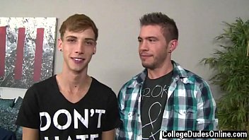 Sexy Gay Sam And Jordan Hop Right In And Waste No Time Getting The Sexy Gay Sam And Jordan Hop Right In And Waste No Time Getting The