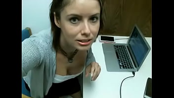 Awesome Public Library Masturbation Video – Real GF Porn