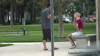 Busty Blonde Teen Banging In The Car In Public Busty Blonde Teen Banging In The Car In Public