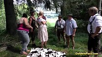 Lederhosen Gangbang In Nature Lederhosen Gangbang In Nature