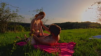 Romantic Love Making On A Hot Summer Day REAL COUPLE IN NATURE Romantic Love Making On A Hot Summer Day REAL COUPLE IN NATURE