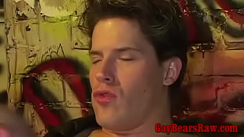 Mature Gaybear Enjoys A Hung Guy Mature Gaybear Enjoys A Hung Guy