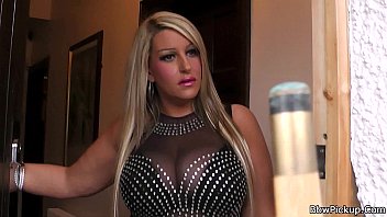 Blonde Bbw In Nylons Gets Slammed On Pool Table