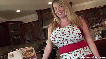 Nude Busty Chef Maggie Green Cums In Kitchen! Nude Busty Chef Maggie Green Cums In Kitchen!