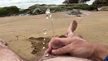 Self Pee At A Nude Beach Self Pee At A Nude Beach