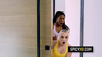 Hot Yoga Girls In Group Sex With BDSM Couple Kira Noir, Anna Claire Clouds, Lumi Ray